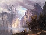 Albert Bierstadt Scene in the Sierra Nevada